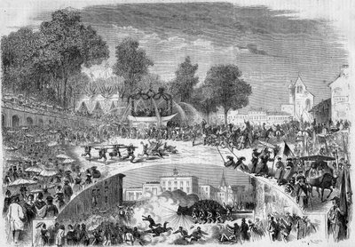 Festivities of the Tarasque in the Streets of Tarascon (Bouches-du-Rhone). by French School