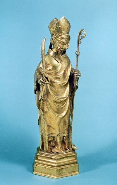 Figurine of a bishop by French School