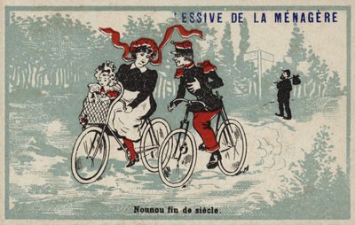 Fin de siècle nanny by French School