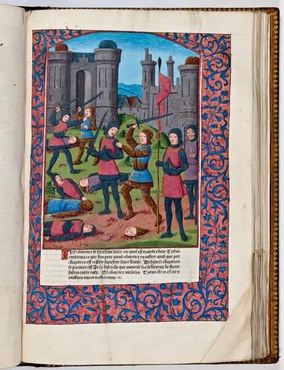 First Jewish-Roman War in Jerusalem, 70 AD by French School