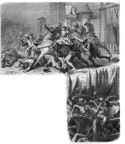 Florence enters into a rebellion (the war of the Eight Saints) against the return of the Holy Siege to Rome. Pope Gregory XI Pierre Roger de Beaufort by French School