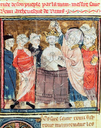 St. Remigius, Bishop of Rheims by French School