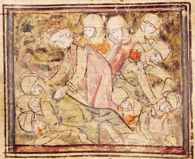 How Charlemagne Found Roland Dead, from the Grandes Chroniques de France by French School