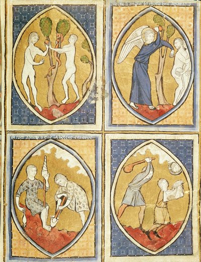 The Story of Adam and Eve, from Image du Monde by French School