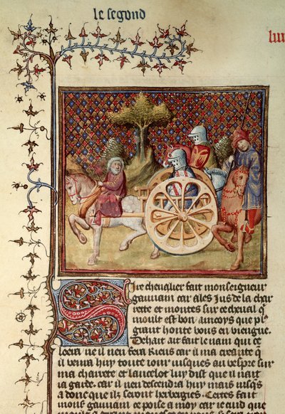 Lancelot, the Knight of the Cart by French School