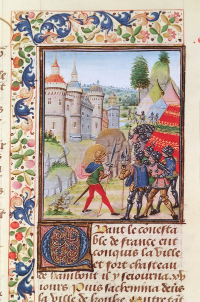 The Siege of Brest in 1373, from Froissart