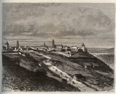 France, Champagne-Ardenne, Haute-Marne (52), Langres - engraving in 