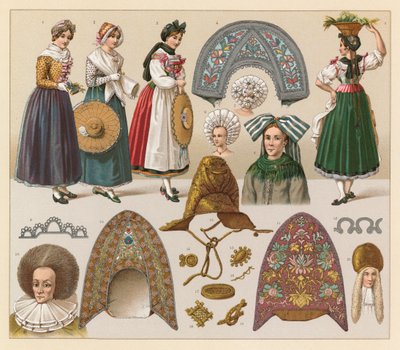 France Costume by French School