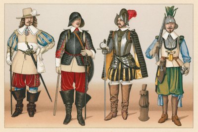France XVI-XVIIth Cent Costume by French School