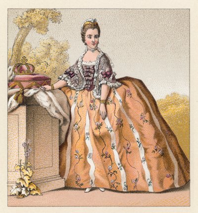 France XVIIIth Cent Costume by French School