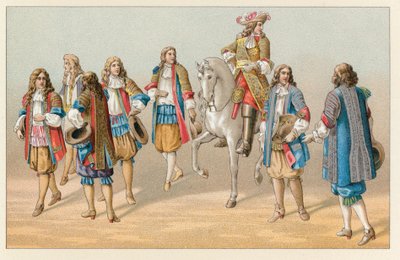 France XVIIth Cent Costume by French School