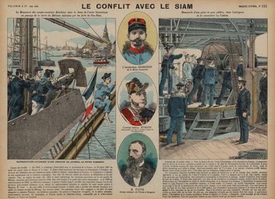 Franco-Siamese War by French School