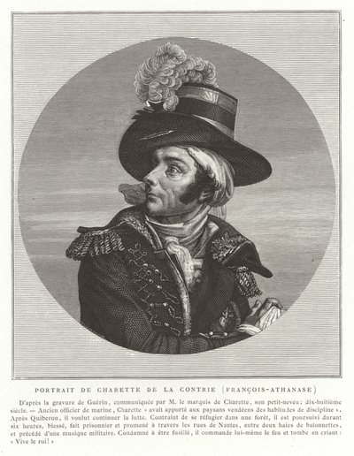Francois de Charette by French School