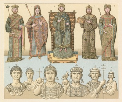 Frank Byzantine Costume by French School