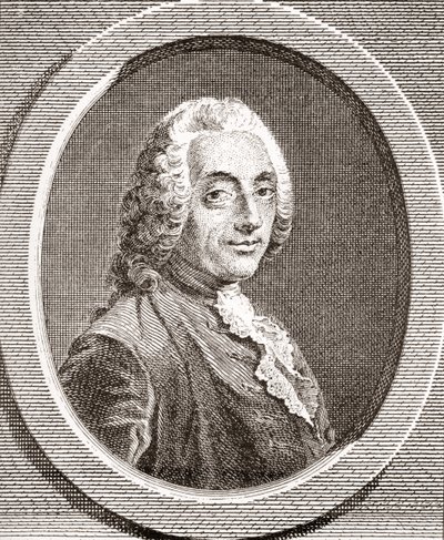François-Augustin de Paradis de Moncrif by French School