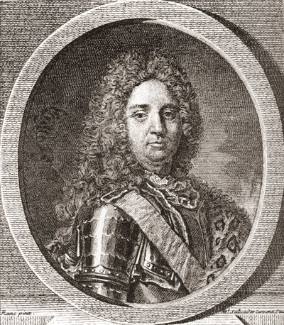 François-Marie de Broglie, 1st Duke of Broglie, 1671-1745. French Military Leader. From Les Heures Libres published 1908 by French School