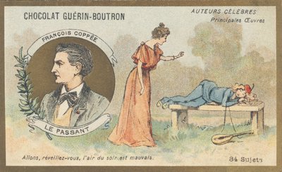 François Coppee (1842-1908), French poet, playwright and novelist, author of 