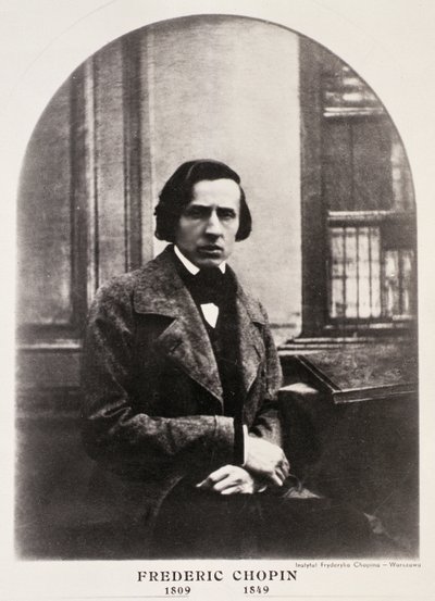 Frederic Chopin (1810-49) Engraved from a Daguerrotype by French School