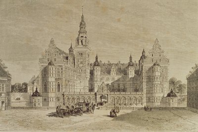 Frederiksborg Castle, Hillerod, Denmark, 1850s, from Le Tour du Monde, published Paris, 1860s by French School
