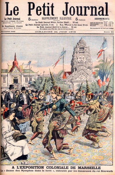 French Colonial Exposition in Marseilles - Illustration for Le Petit Journal, 24 June 1906 by French School