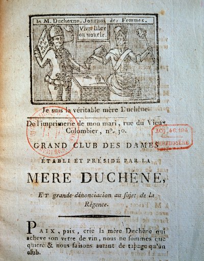 French Revolution: One of the women