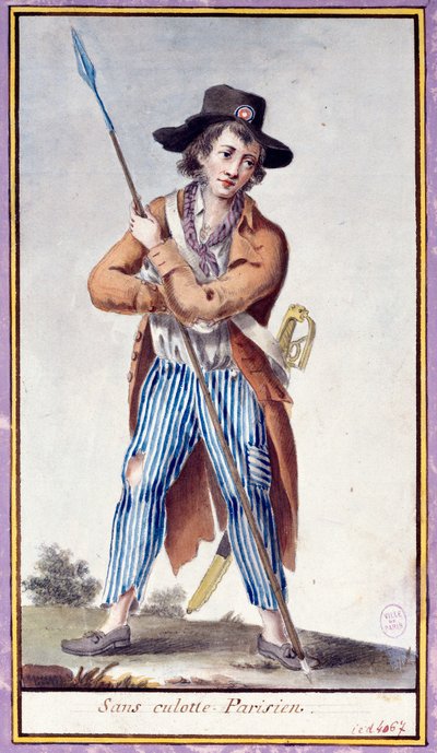 The Parisian Without Panties Has the Spades by French School
