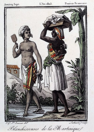 French colonies: whiteners from Martinique to the West Indies by French School