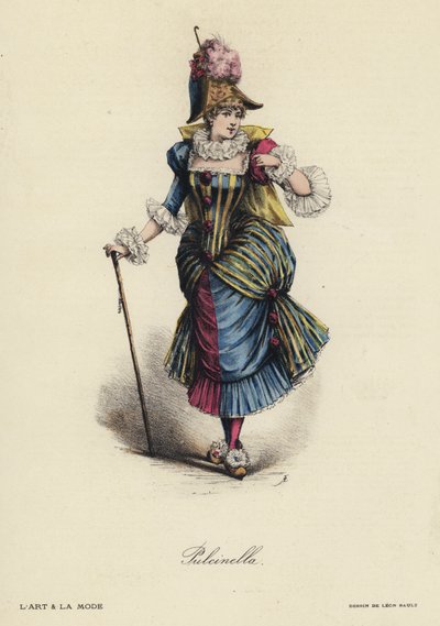 French fashion plate by French School