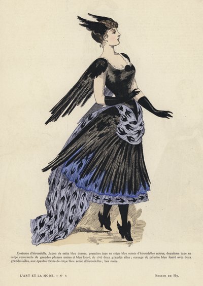 French fashion plate by French School