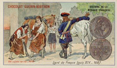 French Liard of the Reign of Louis XIV by French School