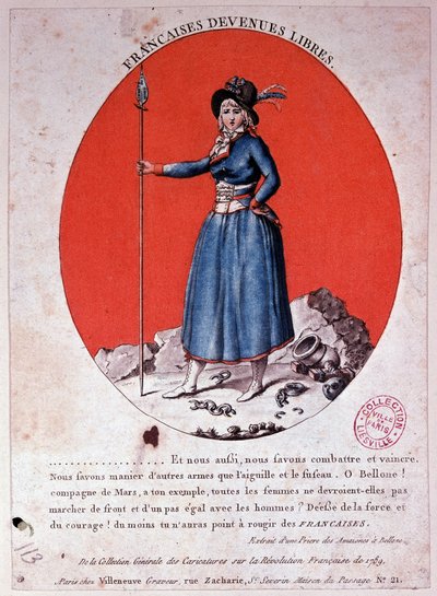 French men became free in 1789 - engraving, Carnavalet by French School