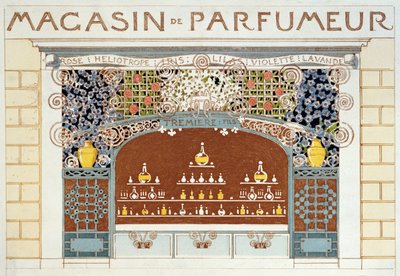 Front Design of a Perfume Shop 