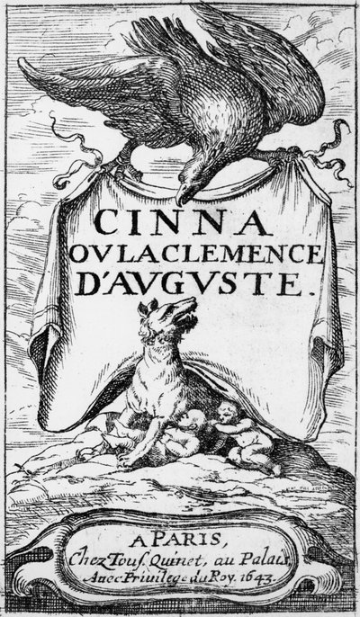 Frontispiece of Cinna ou la Clemence d