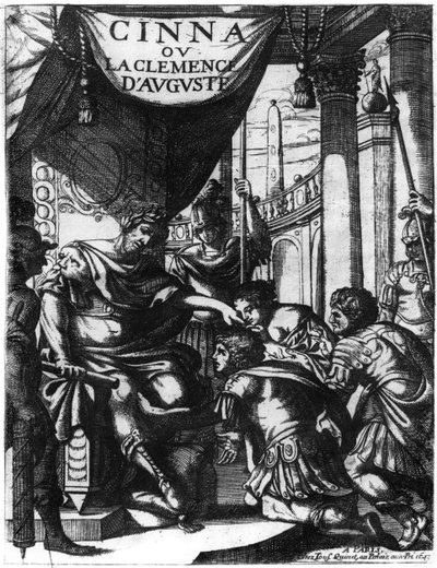 Frontispiece of Cinna ou la Clemence d
