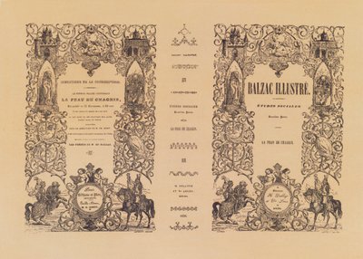 Frontispiece of La Peau de Chagrin, from an Illustrated Edition of the Works of Honore de Balzac by Delloye and Lecou, 1838 by French School