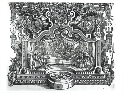 Frontispiece of the Messes by Roland de Lassus by French School