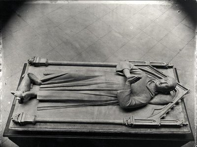 Funeral statue of Louis de France, oldest son of Saint Louis, from Royaumont Abbey by French School