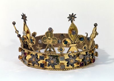 Funerary crown of Philippe of France by French School