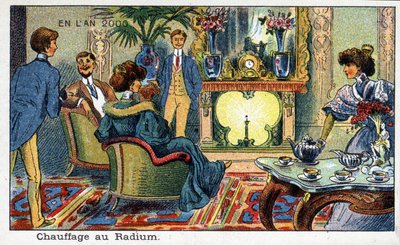 Futuredays: A Nineteenth Century Vision of the Year 2000 - Radium Heating by French School