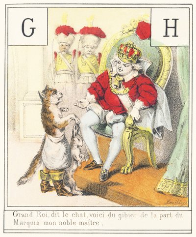 Great King, Said the Cat, Here is Game from the Marquis My Noble Master by French School