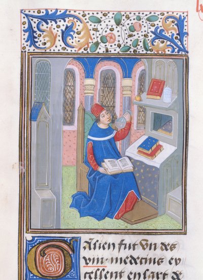 Galen, from Histoire des Philosophes by French School