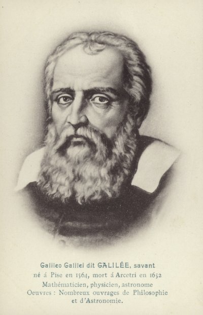 Galileo Galilei (1564-1642) by French School