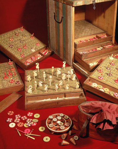 Game of Dauphin Lotto Invented by Louis XIV by French School
