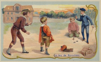 Game of quoits by French School