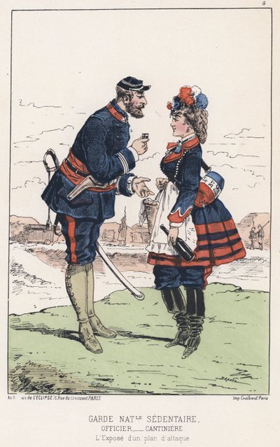 Sedentary National Guard by French School