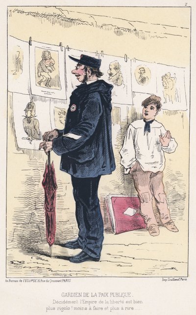 Guardian of Public Peace by French School