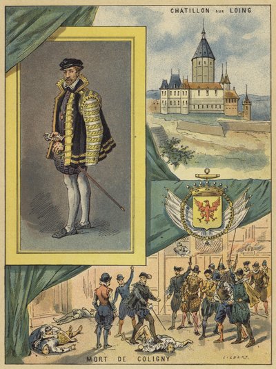 Gaspard De Coligny by French School