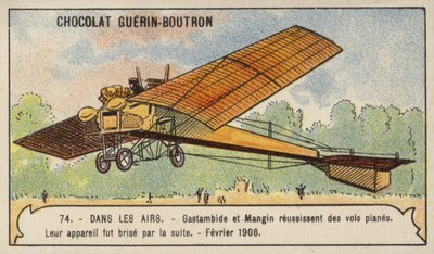 Gastambide-Mengin monoplane, February by French School