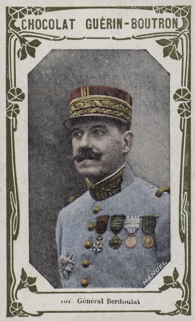 General Berdoulat by French School