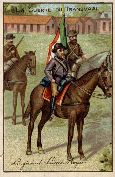 General Lucas Meyer during the Transvaal War by French School